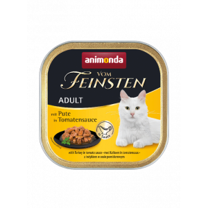 ANIMONDA Cat Vom Feinsten Adult Grain Free - Indyk w sosie pomidorowym 100g