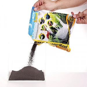 AQUA ART Shrimp Sand Powder - podłoże do krewetkarium 1,8kg (czarne)