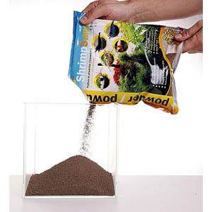 AQUA ART Shrimp Sand Powder - podłoże do krewetkarium 1,8kg (brązowe)