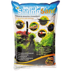 AQUA ART Shrimp Sand - Podłoże do krewetkarium 4kg (czarne)