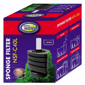 AQUA NOVA Spong Filter NSF-C40L - Filtry gąbkowe