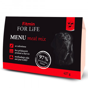 FITMIN For Life Menu Mięsny Mix - miseczka 427g