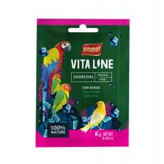 VITAPOL Vitaline Węgielki dla ptaków 8g