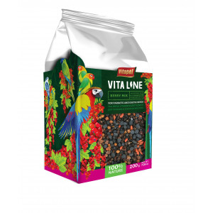 VITAPOL Vitaline Jagodowy mix dla papug i ptaków egzotycznych 200 g