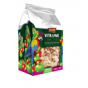 VITAPOL Vitaline Jabłko dla papug i ptaków egzotycznych 100 g