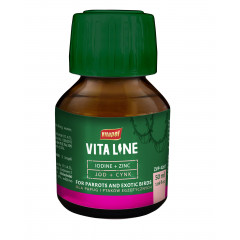 VITAPOL Vitaline Cynk jod dla ptaków egzotycznych 50 ml