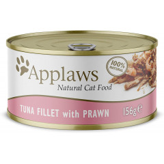 APPLAWS Cat Filety z tuńczyka z krewetkami