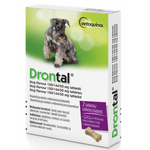 BAYER Drontal Dog Plus Flavour - tabletki na odrobaczanie dla psów do 20kg