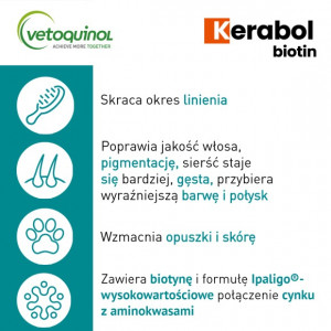 VETOQUINOL Kerabol Biotin