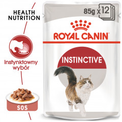 ROYAL CANIN Instinctive w sosie karma mokra w sosie dla kotów dorosłych, wybrednych