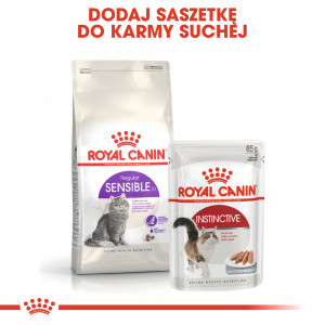 ROYAL CANIN Sensible 33 karma sucha dla kotów dorosłych, o wrażliwym układzie pokarmowym