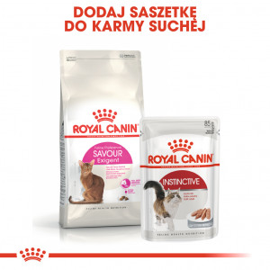 ROYAL CANIN Exigent Savour Sensation karma sucha dla kotów dorosłych, wybrednych, kierujących się teksturą krokieta
