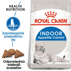 ROYAL CANIN Indoor Appetite Control karma sucha dla kotów dorosłych, przebywających wyłącznie w domu, domagających się jedzenia