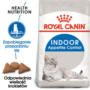 ROYAL CANIN Indoor Apetite Control karma sucha dla kotów dorosłych, przebywających wyłącznie w domu, domagających się jedzenia
