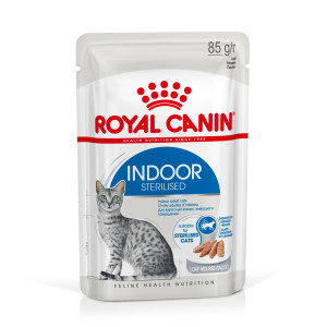 ROYAL CANIN Indoor Sterilised pasztet, karma mokra dla kotów dorosłych, sterylizowanych, przebywających wyłącznie w domu