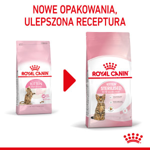 ROYAL CANIN Kitten Sterilised karma sucha dla kociąt od 4 do 12 miesiąca życia, sterylizowanych