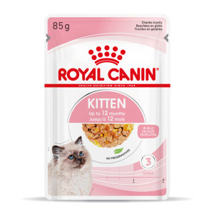 ROYAL CANIN Kitten Instinctive karma mokra w galaretce dla kociąt do 12 miesiąca życia