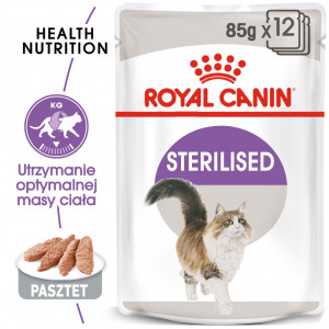 ROYAL CANIN Sterilised w pasztecie 85g (saszetka)