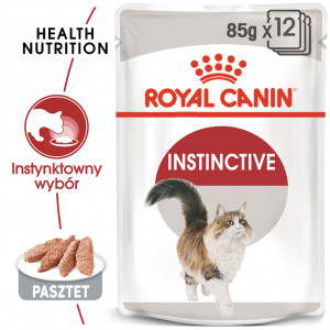 ROYAL CANIN Instinctive karma mokra w formie pasztetu dla kotów dorosłych, wybrednych