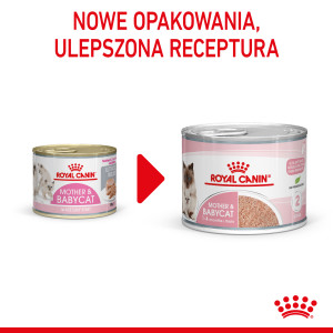 ROYAL CANIN Babycat Instinctive Mousse karma mokra – mus dla kociąt od odsadzenia do 4 miesiąca życia
