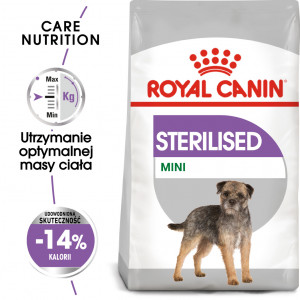ROYAL CANIN CCN Mini Sterilised karma sucha dla psów dorosłych ras małych, sterylizowanych