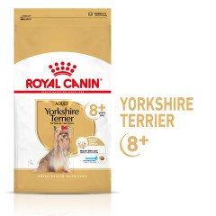 Royal Canin Yorkshire Terrier Adult 8+ karma sucha dla dojrzałych psów rasy yorkshire terrier, powyżej 8 roku życia