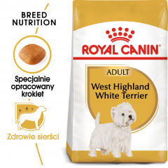 ROYAL CANIN West Highland White Terrier Adult karma sucha dla psów dorosłych rasy west highland white terrier