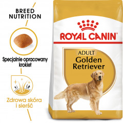 ROYAL CANIN Golden Retriever Adult karma sucha dla psów dorosłych rasy golden retriever