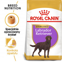 ROYAL CANIN Labrador Retriever Sterilised Adult karma sucha dla psów dorosłych, rasy labrador retriever, sterylizowanych