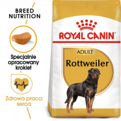 ROYAL CANIN Rottweiler Adult karma sucha dla psów dorosłych rasy rottweiler 12kg