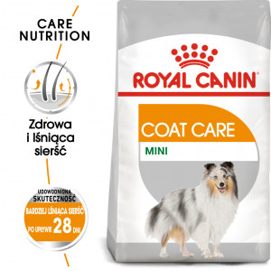 ROYAL CANIN Mini Coat Care karma sucha dla psów dorosłych ras małych, o matowej sierści