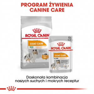 ROYAL CANIN Mini Coat Care karma sucha dla psów dorosłych ras małych, o matowej sierści