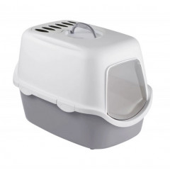 ZOLUX Toaleta CATHY Easy Clean z filtrem (39,4 x 58,5 x 40 cm) - szara