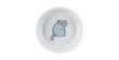 TRIXIE Ceramiczna miska dla kota 0,25l / 13 cm - szara z nadrukiem kota