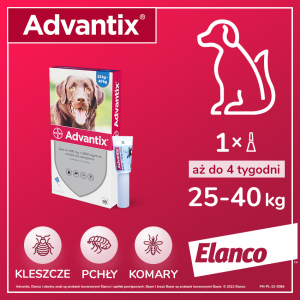 ELANCO Advantix Spot-on 25kg - 40kg