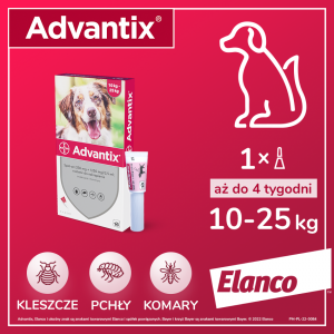 ELANCO Advantix Spot-on 10kg - 25kg