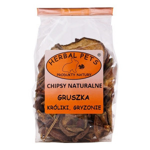 HERBAL PETS Chipsy Naturalne - Gruszka 75g