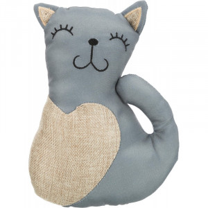 TRIXIE Kot XXL - materiałowa zabawka z kocimiętką 22 cm