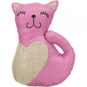TRIXIE Kot XXL - materiałowa zabawka z kocimiętką 22 cm