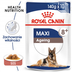 ROYAL CANIN Maxi Ageing +8 karma mokra w sosie dla psów dojrzałych ras dużych, po 8 roku życia