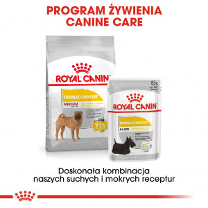 ROYAL CANIN Medium Dermacomfort karma sucha dla psów dorosłych, ras średnich, o wrażliwej skórze, skłonnej do podrażnień