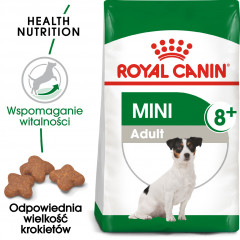 ROYAL CANIN Mini Adult 8+ karma sucha dla psów starszych ras małych, od 8 do 12 roku życia