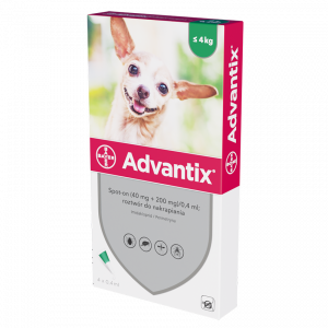ELANCO Advantix Spot-on - mniej niż 4kg
