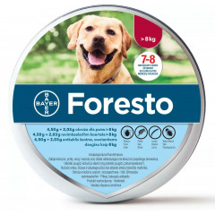 BAYER Obroża Foresto dla psów 70 cm - data ważności: 08/2026