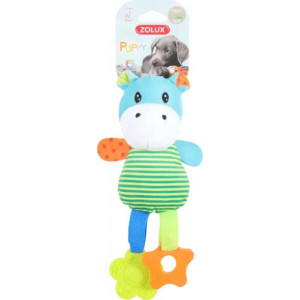 ZOLUX Zabawka pluszowa dla szczeniaka Rio hipopotam - zielony