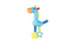ZOLUX Zabawka pluszowa dla szczeniaka Rio żyrafa 27cm - niebieska