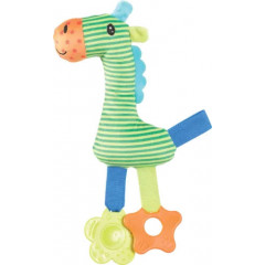 ZOLUX Zabawka pluszowa dla szczeniaka Rio żyrafa 27cm - zielona