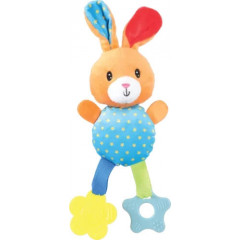 ZOLUX Zabawka pluszowa dla szczeniaka Rio królik 29cm - niebieski