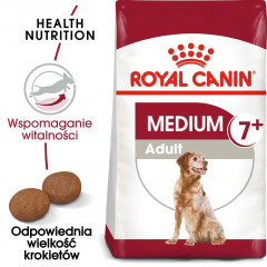 ROYAL CANIN Medium Adult 7+ karma sucha dla psów starszych ras średnich, od 7 do 10 roku życia