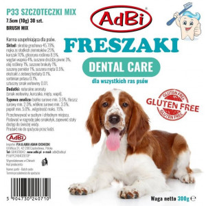 ADBI Freszaki Dental Care - Zwierzaki 40 szt